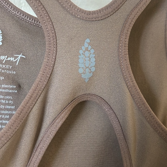 NWT Free People FP Movement Every Single Time Runsie Moonrock - Picture 7 of 10